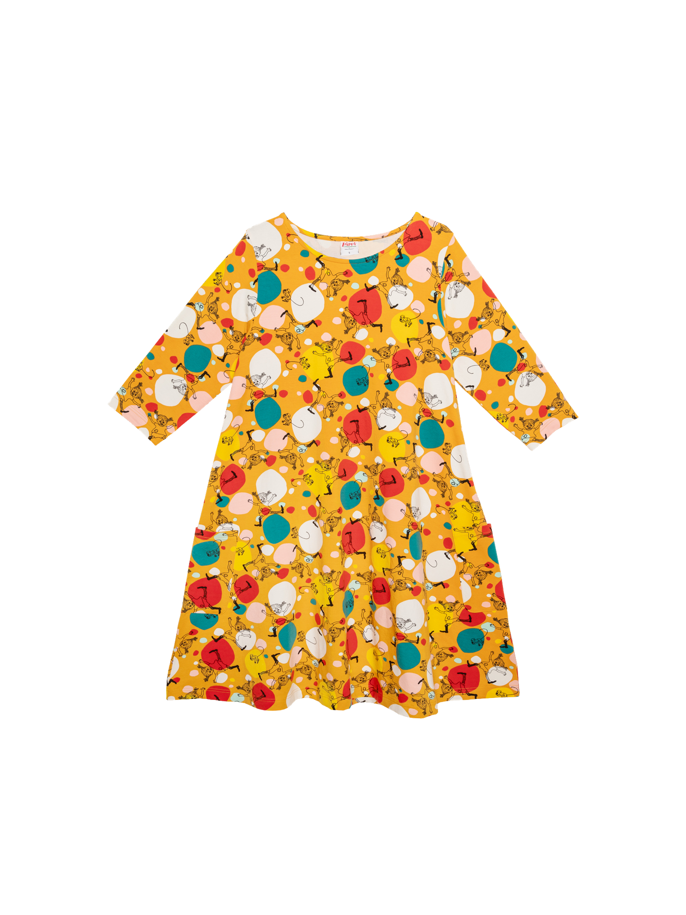 dress-pippi-longstocking-orange-astrid-lindgren