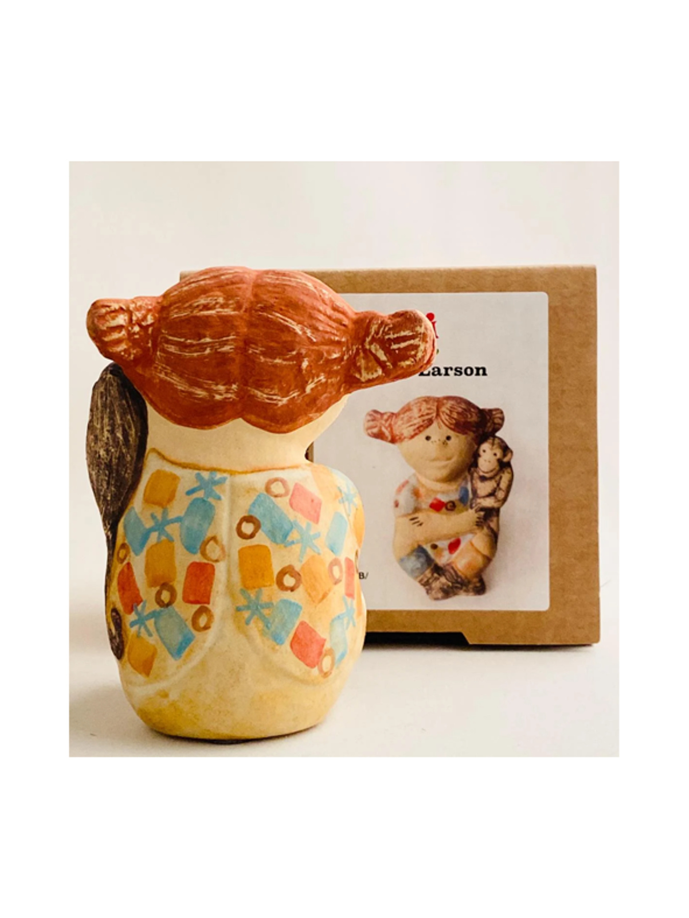 Buy unique 10 cm hand-painted Lisa Larson Pippi figure - Astrid